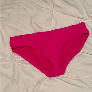 Hot pink bikini bottoms